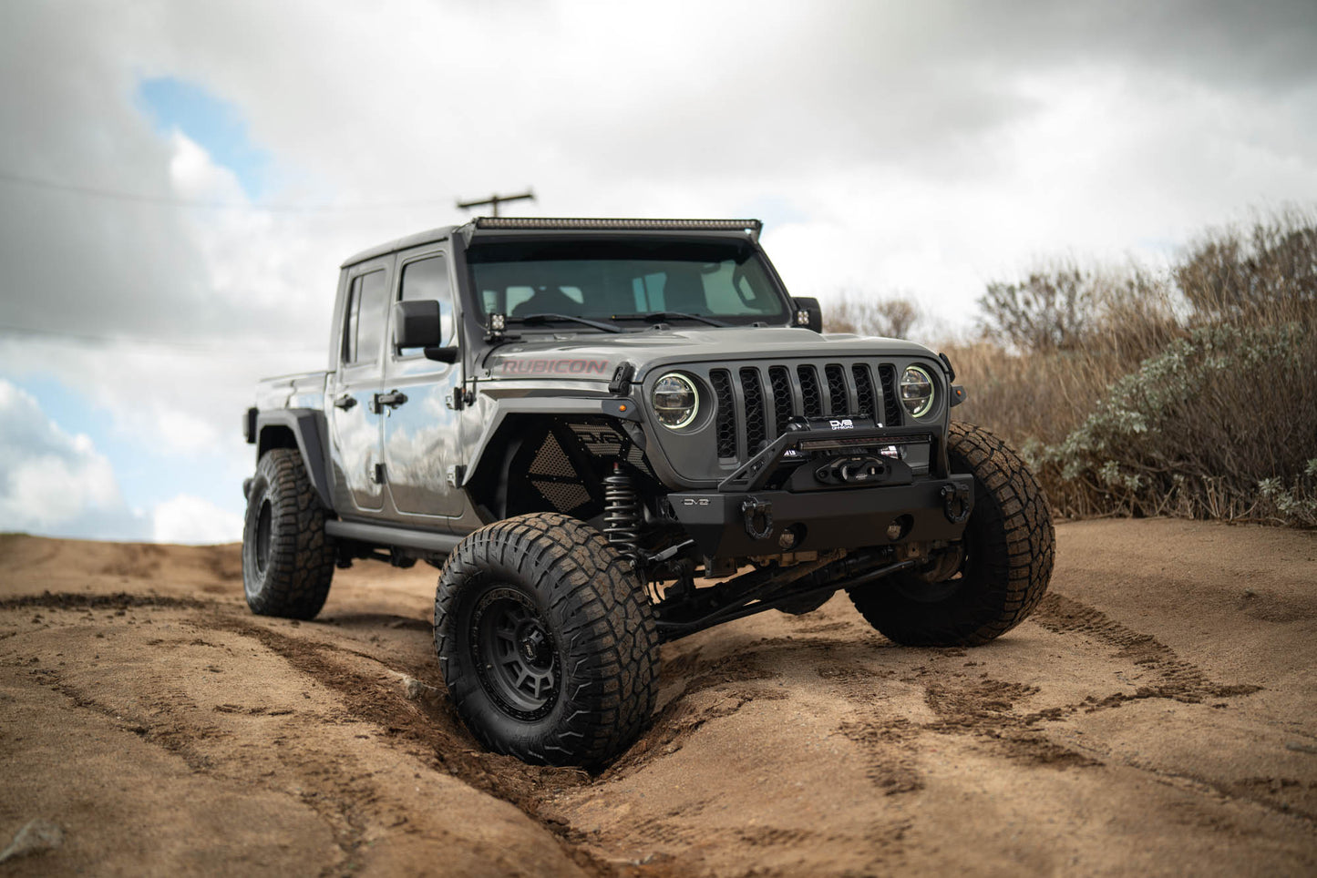 2020 2025 Jeep Gladiator JT Armor Fender Flares DV8 Offroad-8