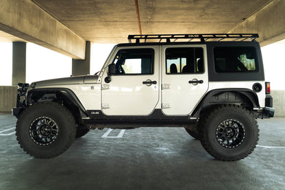 2007 2018 Jeep Wrangler JK JKU Slim Fender Flares DV8 Offroad-2