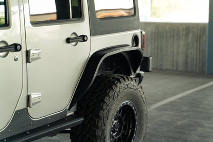 2007 2018 Jeep Wrangler JK JKU Slim Fender Flares DV8 Offroad-3