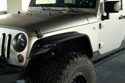 2007 2018 Jeep Wrangler JK JKU Slim Fender Flares DV8 Offroad-5
