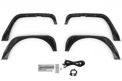 2007 2018 Jeep Wrangler JK JKU Slim Fender Flares DV8 Offroad-10