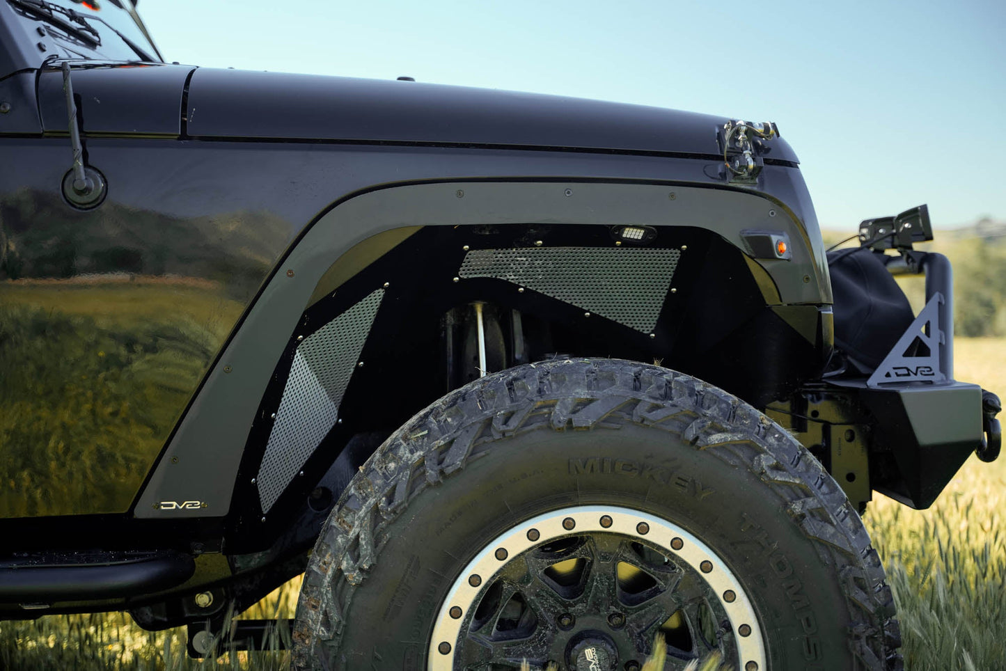 2007 2018 Jeep Wrangler JK JKU Fender Flare Deletes DV8 Offroad-3
