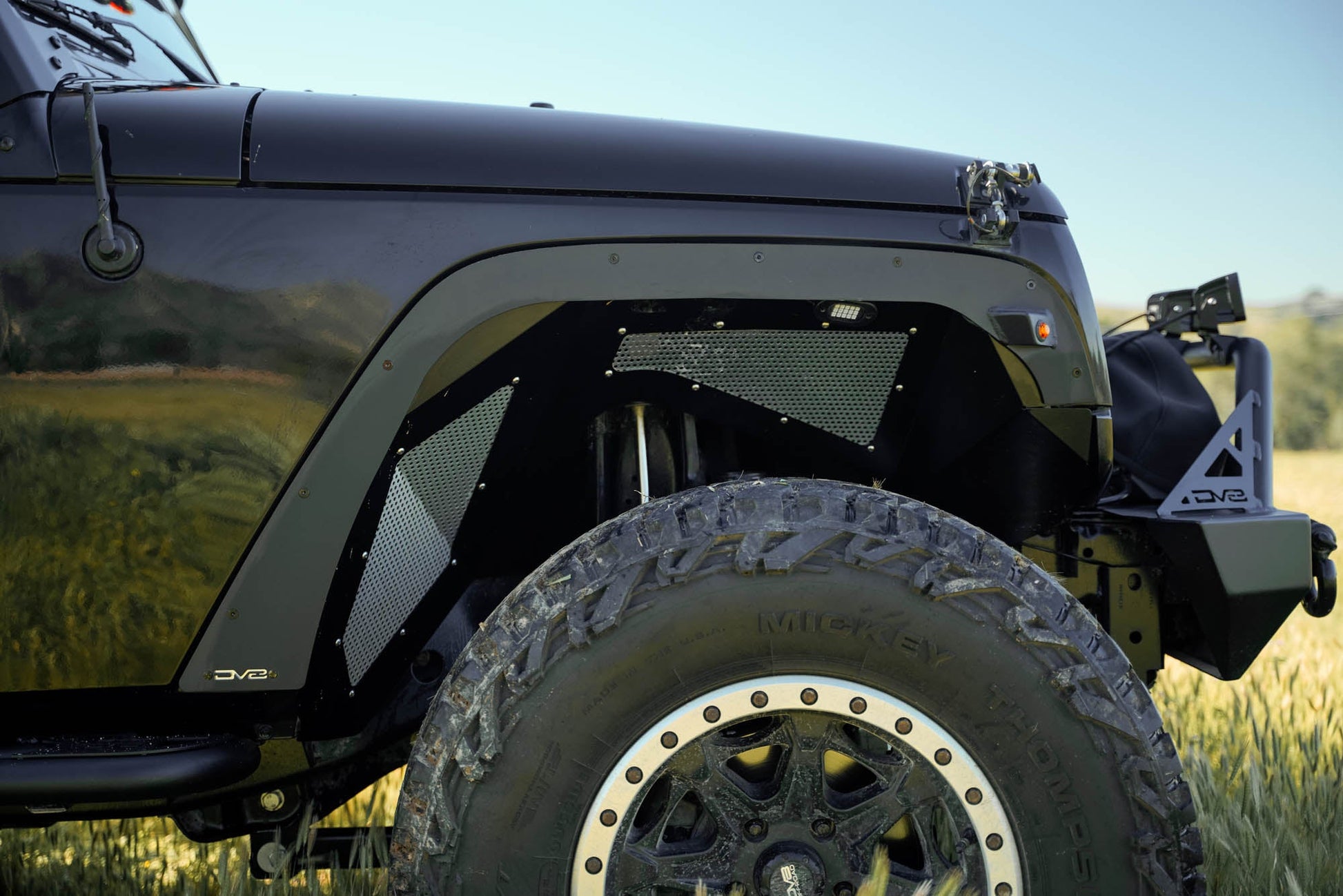 2007 2018 Jeep Wrangler JK JKU Fender Flare Deletes DV8 Offroad-3