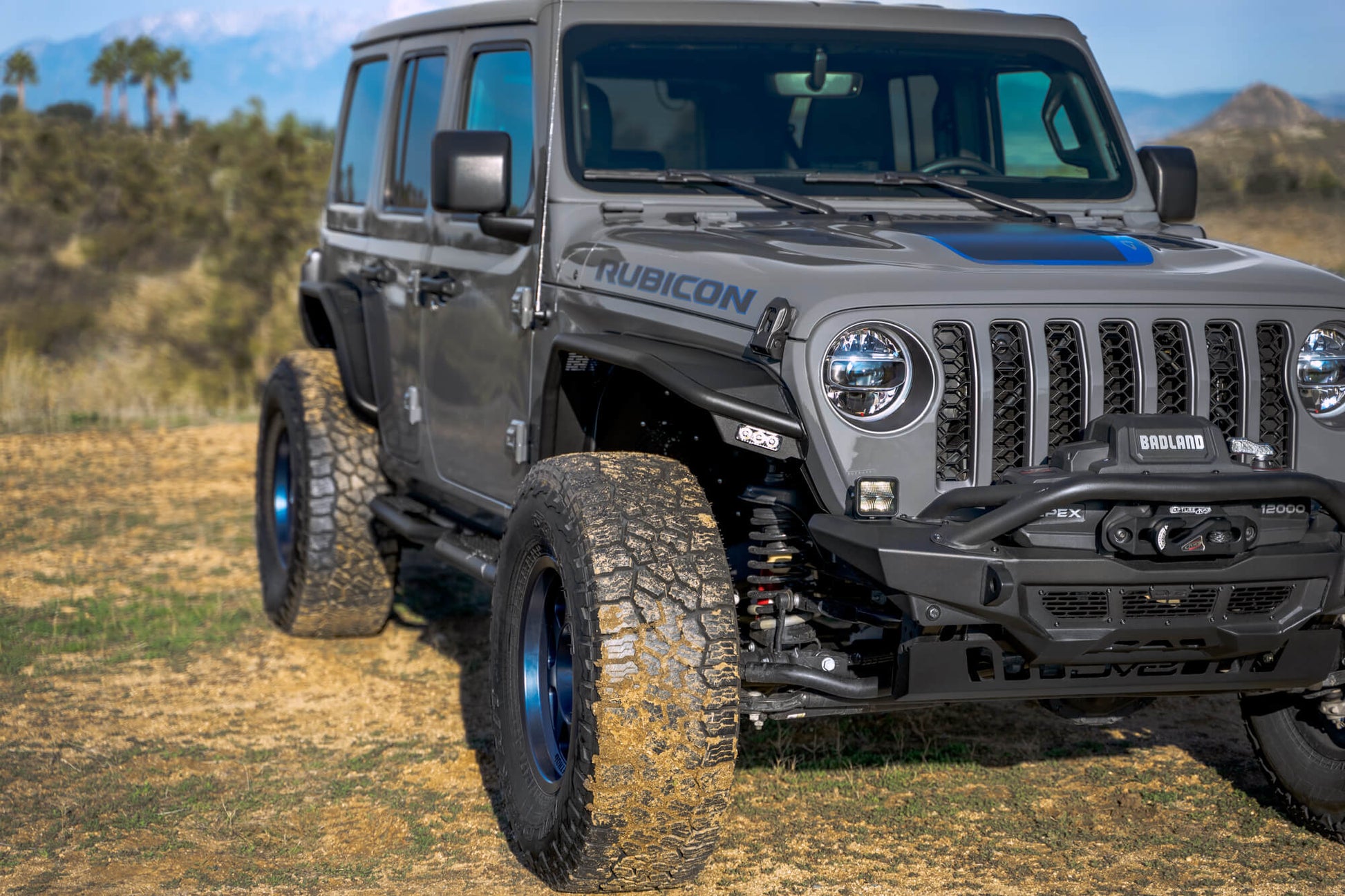 2018 2025 Jeep Wrangler JL JLU Spec Series Tube Fenders DV8 Offroad-8
