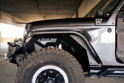 2018 2025 Jeep Wrangler JL JLU Slim Fender Flares DV8 Offroad-1