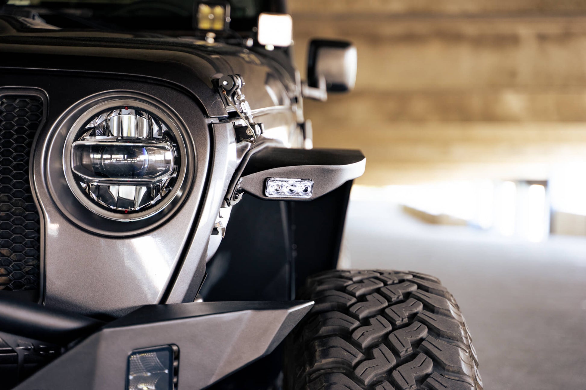 2018 2025 Jeep Wrangler JL JLU Slim Fender Flares DV8 Offroad-3