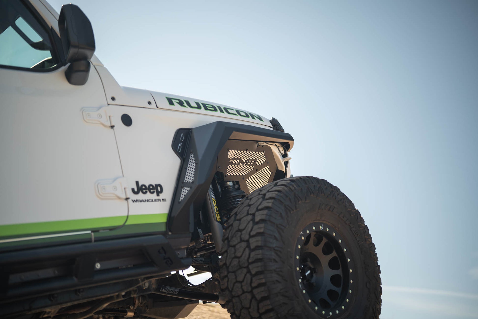 2018 2025 Jeep Wrangler JL Armor Fender Flares DV8 Offroad-11