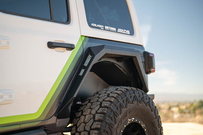 2018 2025 Jeep Wrangler JL Armor Fender Flares DV8 Offroad-13