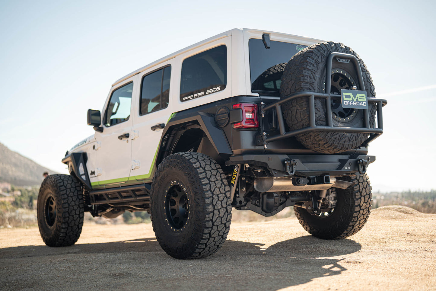 2018 2025 Jeep Wrangler JL Armor Fender Flares DV8 Offroad-15