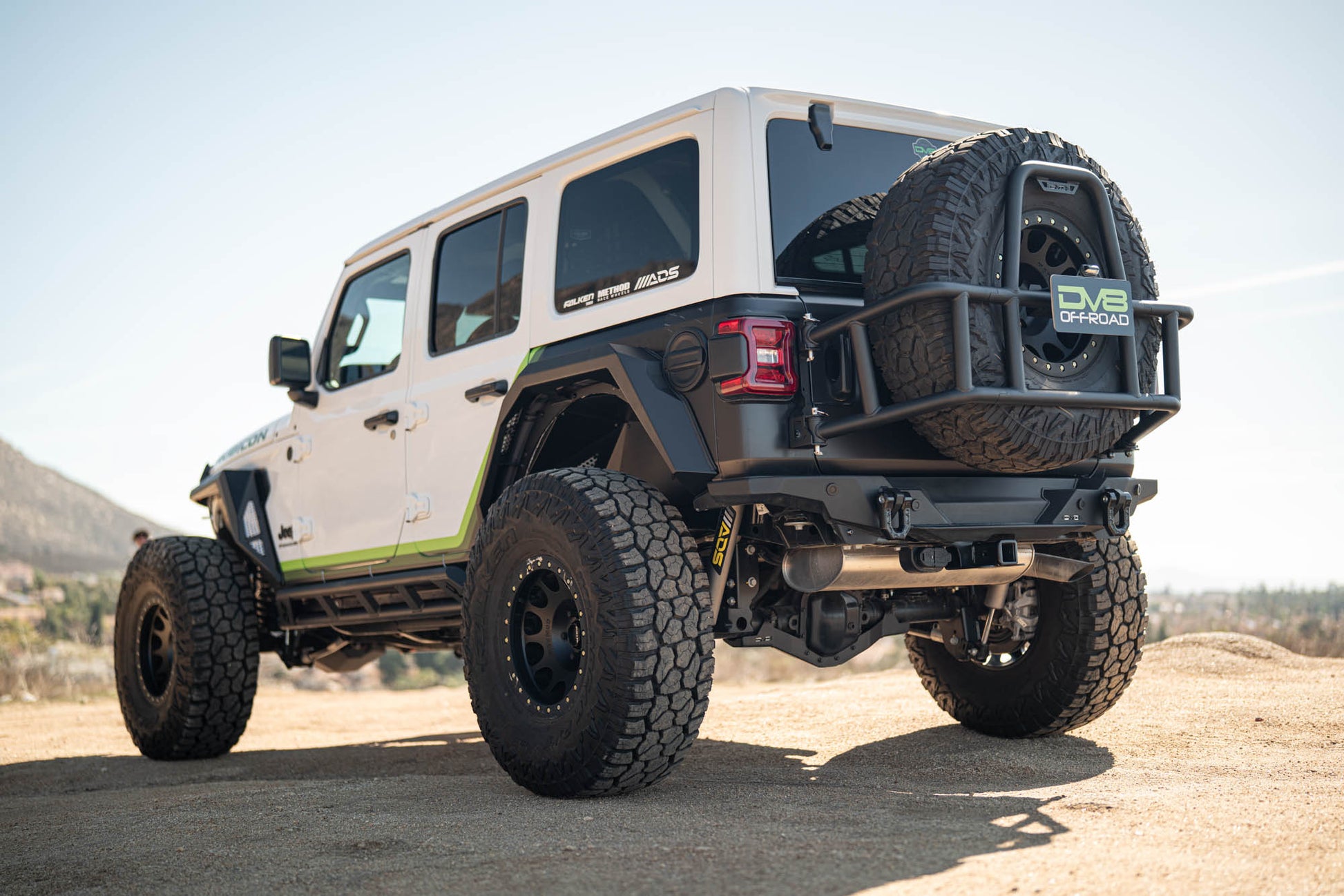 2018 2025 Jeep Wrangler JL Armor Fender Flares DV8 Offroad-15