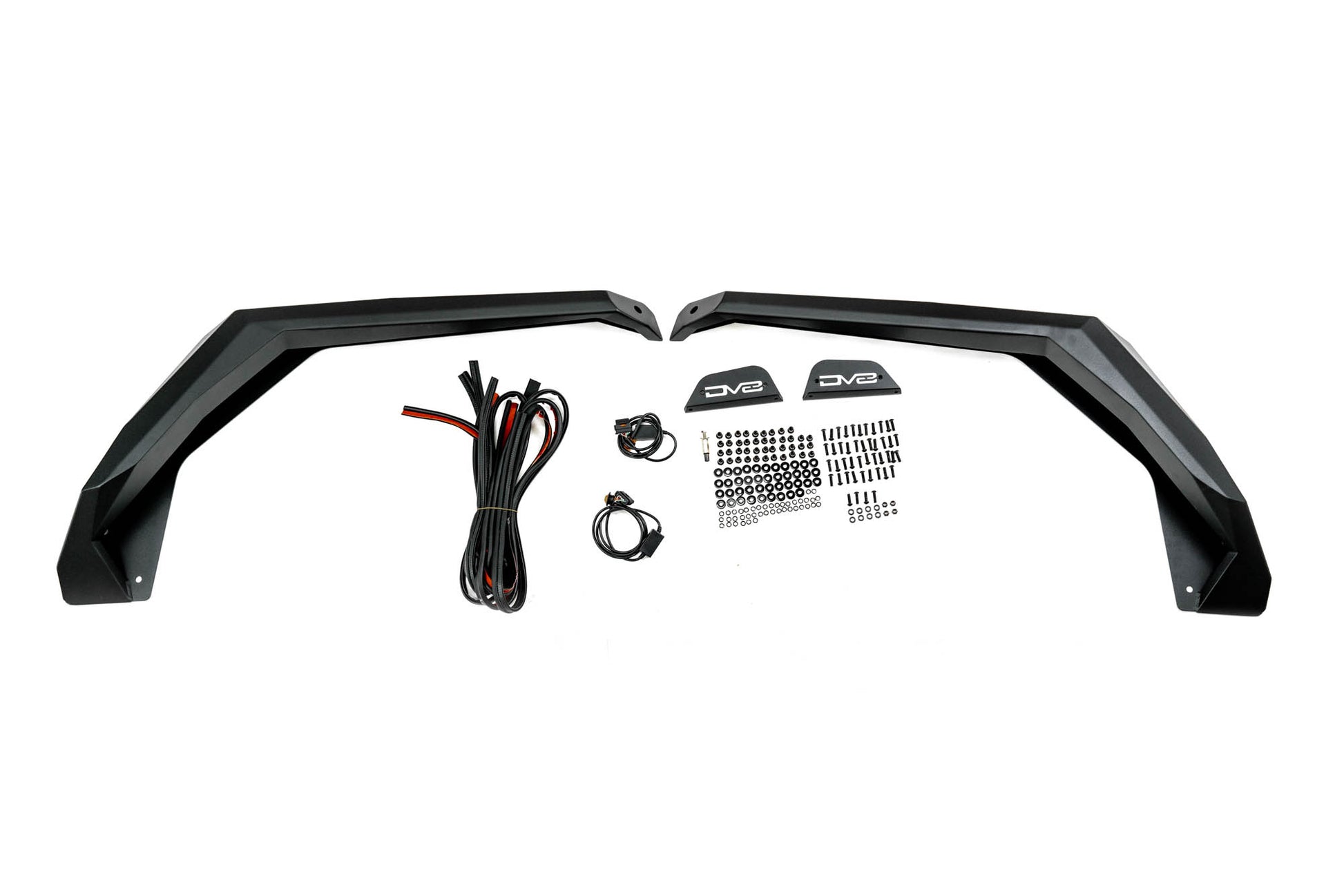 2018 2025 Jeep Wrangler JL Armor Fender Flares DV8 Offroad-16