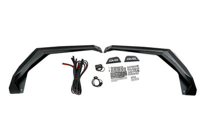 2018 2025 Jeep Wrangler JL Armor Fender Flares DV8 Offroad-16