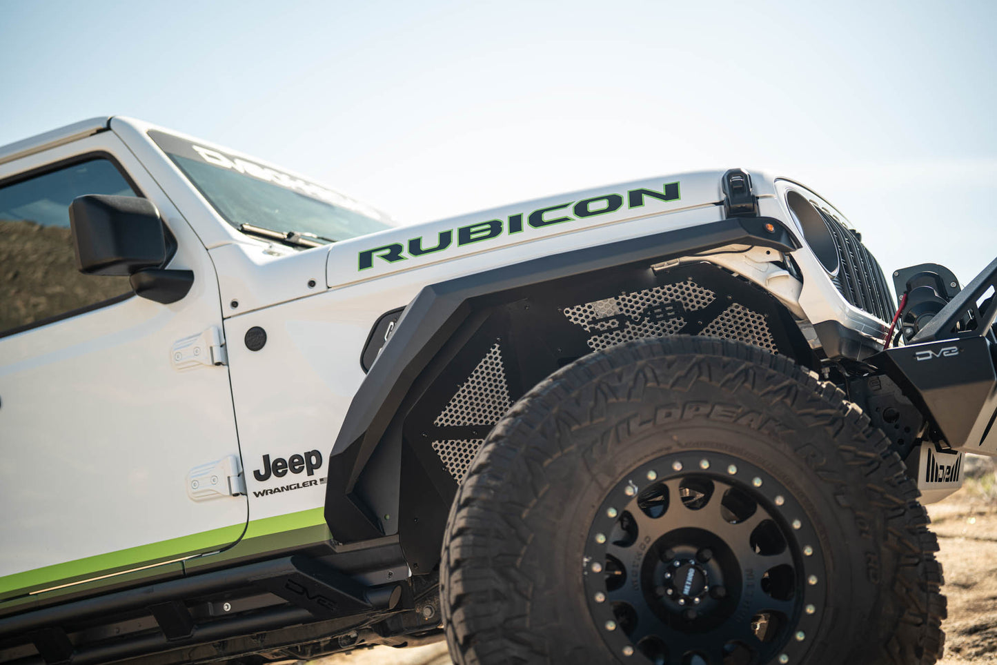 2018 2025 Jeep Wrangler JL Armor Fender Flares DV8 Offroad-8