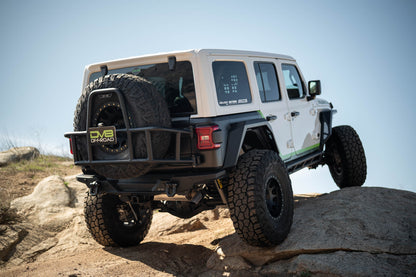 2018 2025 Jeep Wrangler JL Armor Fender Flares DV8 Offroad-9