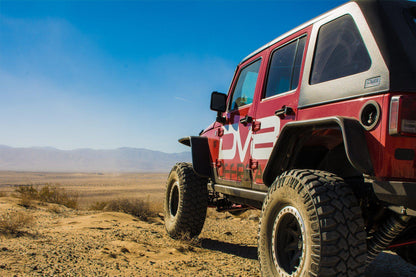 2007 2018 Jeep Wrangler JK JKU Wide Fender Flares Front and Rear DV8 Offroad-3