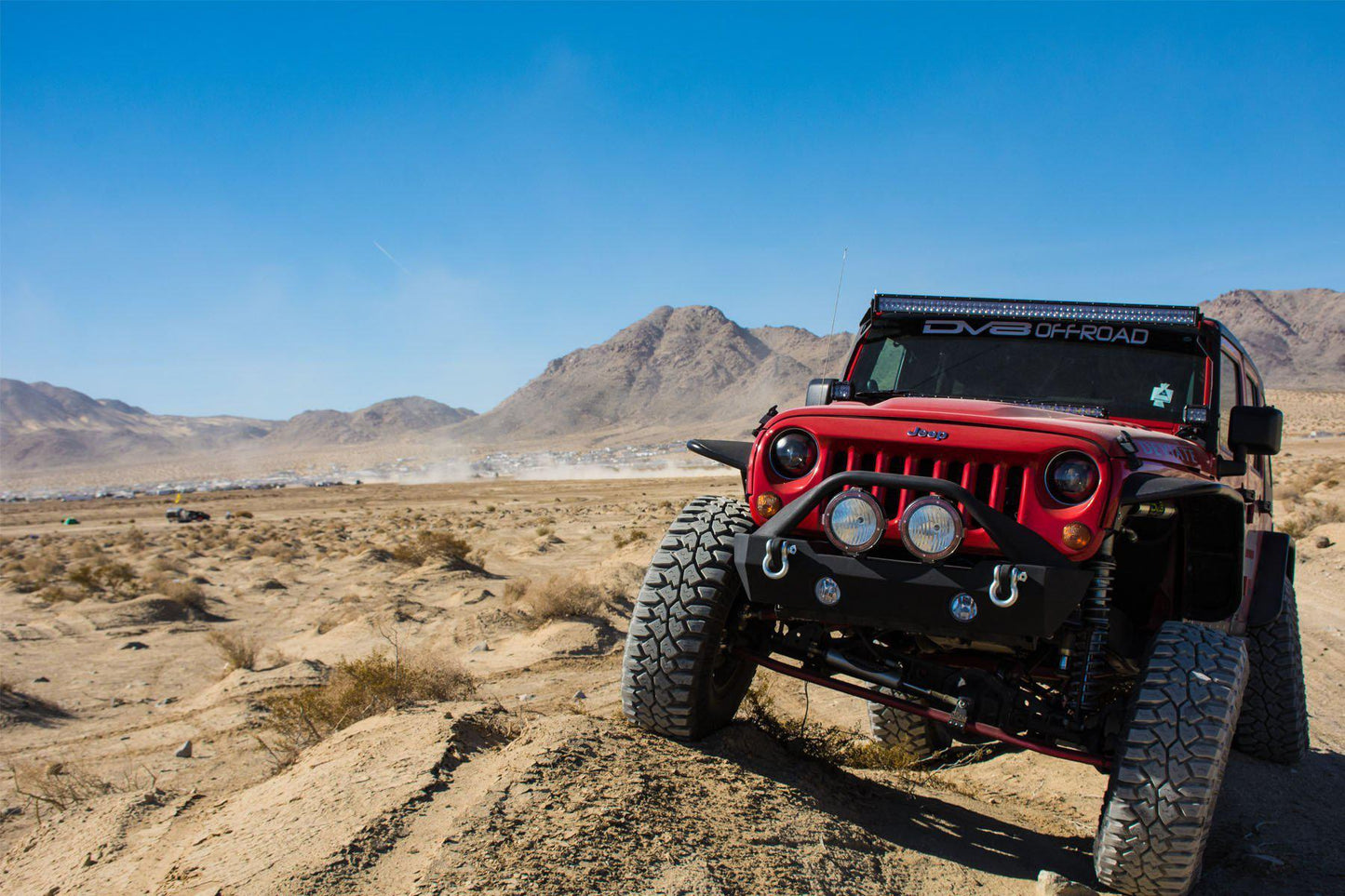 2007 2018 Jeep Wrangler JK JKU Wide Fender Flares Front and Rear DV8 Offroad-9