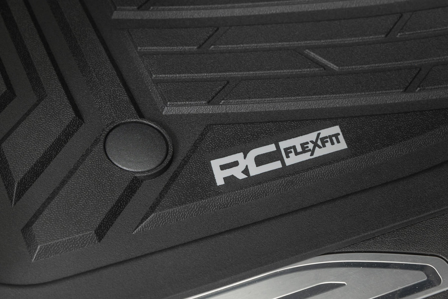 Flex-Fit Floor Mats Front Bucket Silverado/Sierra 1500/2500HD/3500HD (19-26) Rough Country-3
