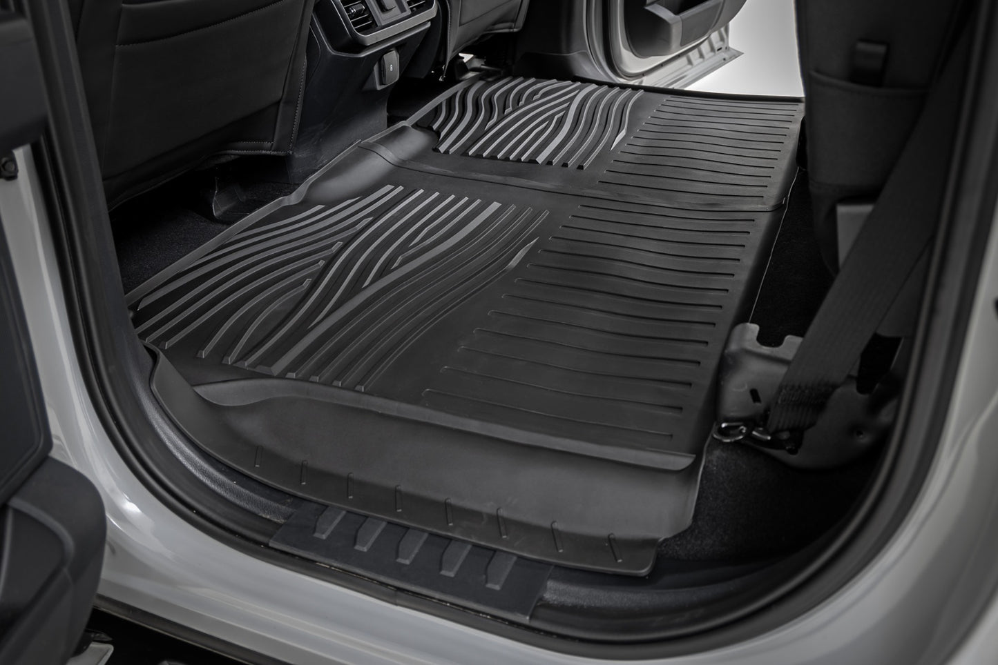 Flex-Fit Floor Mats FR & RR Ford F-150 (15-26)/F-150 Lightning (22-26)/Raptor (17-25) Rough Country-4