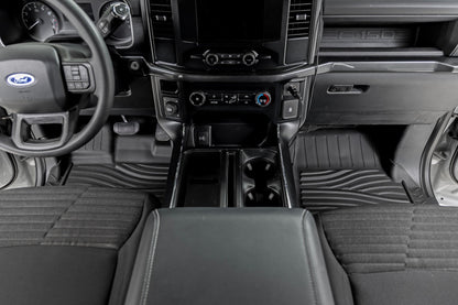 Flex-Fit Floor Mats Front Ford F-150 (15-26)/F-150 Lightning (22-26)/Raptor (17-25) Rough Country-3