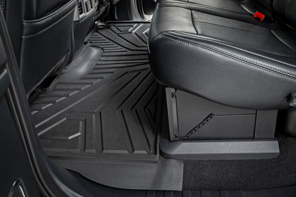 Flex-Fit Floor Mats Front and Rear Ford F-250/F-350 Super Duty (17-26) Rough Country-5