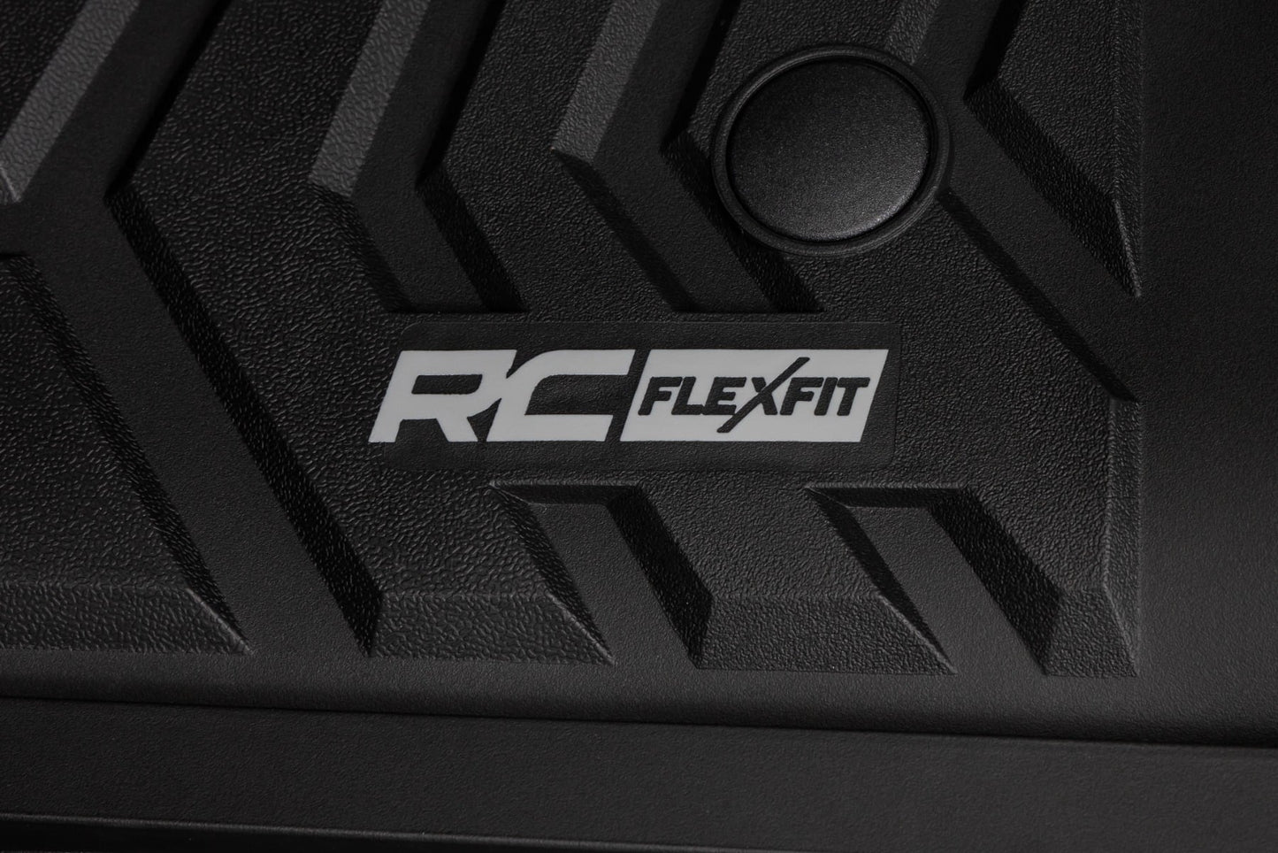 Flex-Fit Floor Mats Front Ford F-250/F-350 Super Duty 2WD/4WD (2017-2026) Rough Country-3