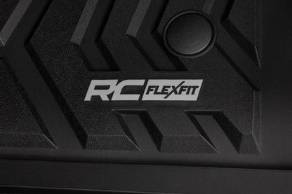 Flex-Fit Floor Mats Front Ford F-250/F-350 Super Duty 2WD/4WD (2017-2026) Rough Country-3