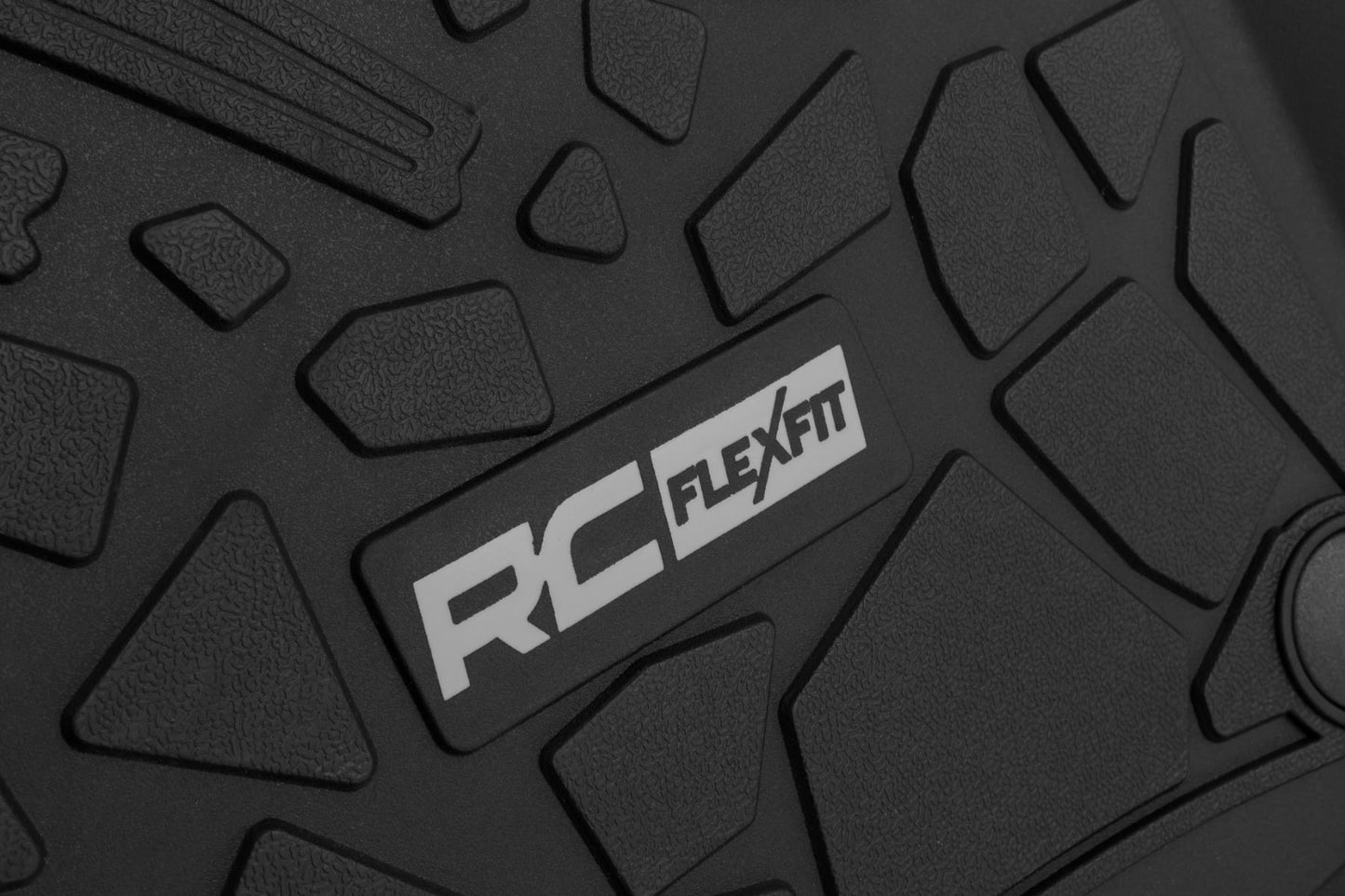 Flex-Fit Floor Mats FR & RR RR Lockable Jeep Gladiator JT 4WD (20-25) Rough Country-4