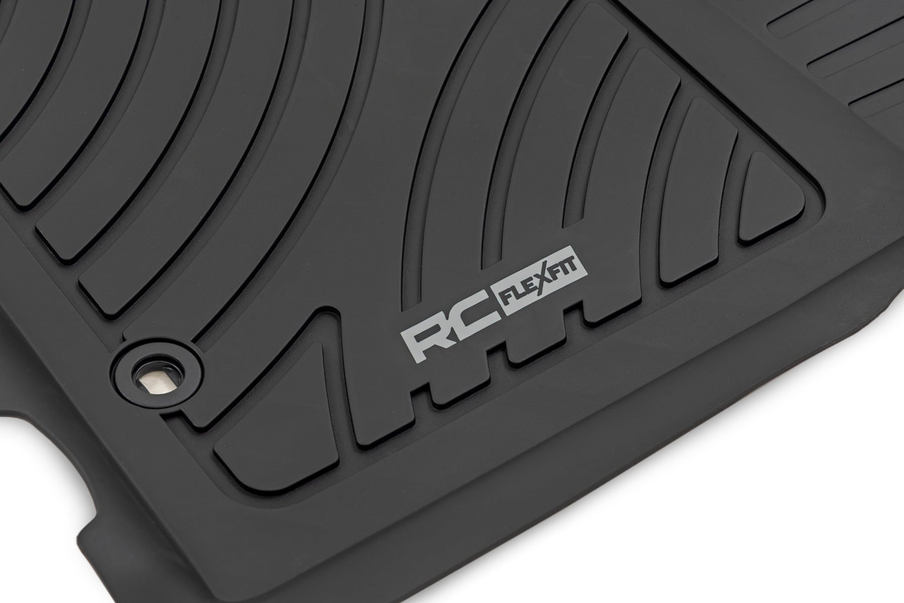 Flex-Fit Floor Mats Front and Rear Toyota Tacoma 2WD/4WD (2012-2015) Rough Country-1