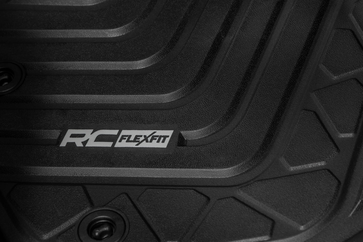 Flex-Fit Floor Mats Front Toyota Tacoma 2WD/4WD (2016-2023) Rough Country-5