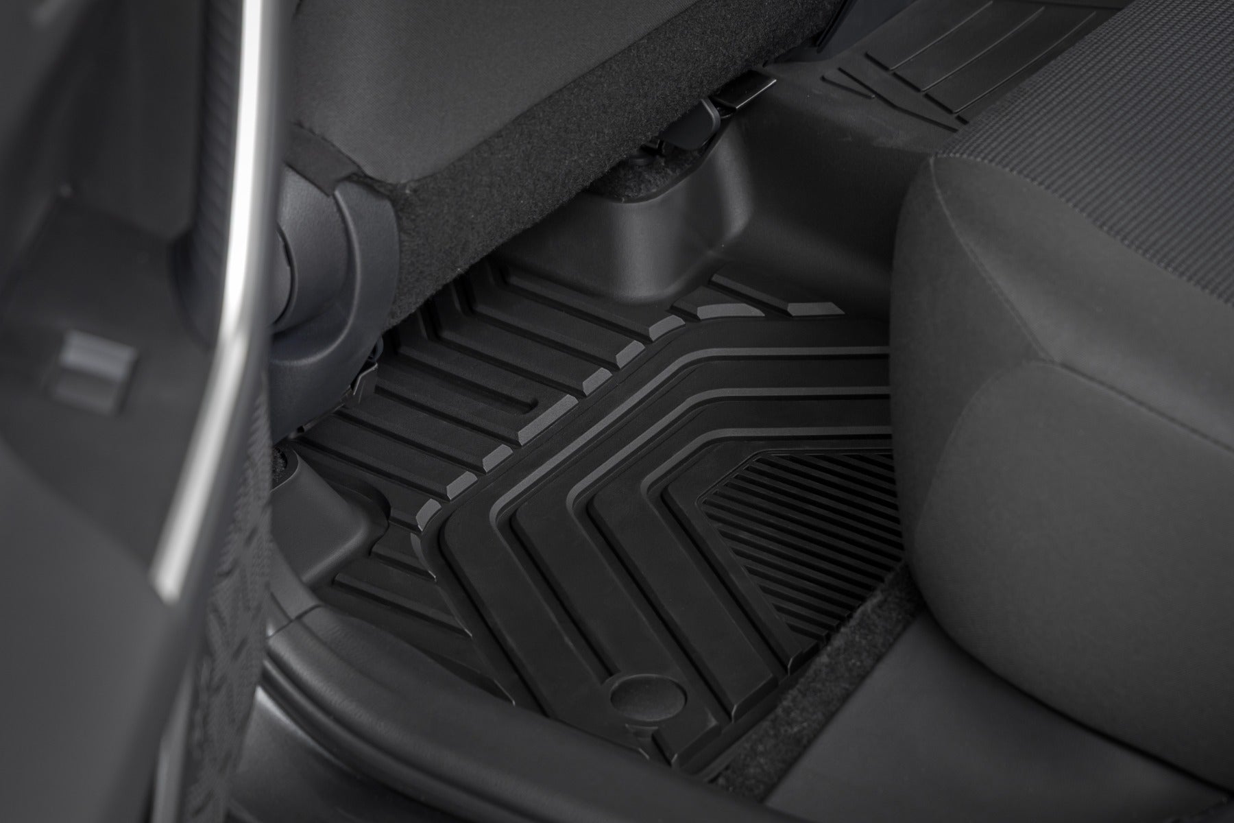 Flex-Fit Floor Mats Front & Rear Toyota RAV4 2WD/4WD (2019-2025) Rough Country-4