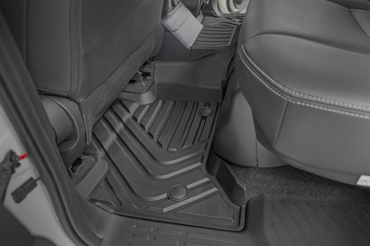 Flex-Fit Floor Mats FR & RR Toyota Land Cruiser 4WD (2024-2026) Rough Country-4