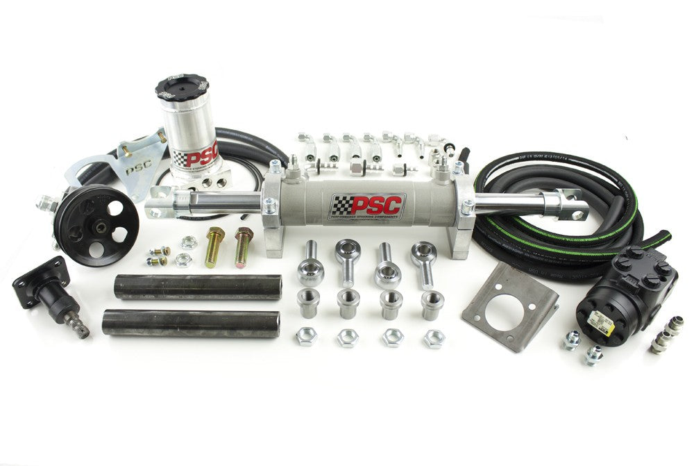 PSC Steering Full Hydraulic Steering Kit, 1997-2006 Jeep LJ/TJ (35-42 Inch Tire Size) PSC Performance Steering Components
