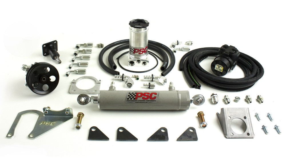 PSC Steering Full Hydraulic Steering Kit, 1997-2006 Jeep LJ/TJ (40-44 Inch Tire Size) PSC Performance Steering Components