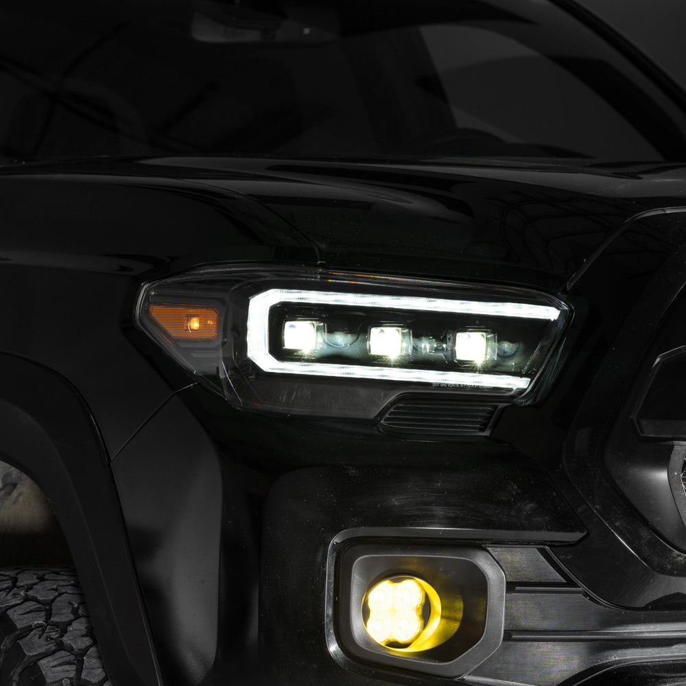 Form Lighting 2016-2022 Toyota Tacoma Sequential LED Projector Headlights Pair Form Lighting