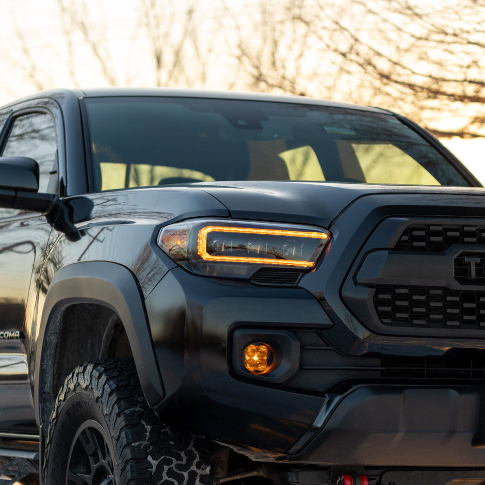 Form Lighting 2016-2022 Toyota Tacoma Sequential LED Projector Headlights Pair Form Lighting