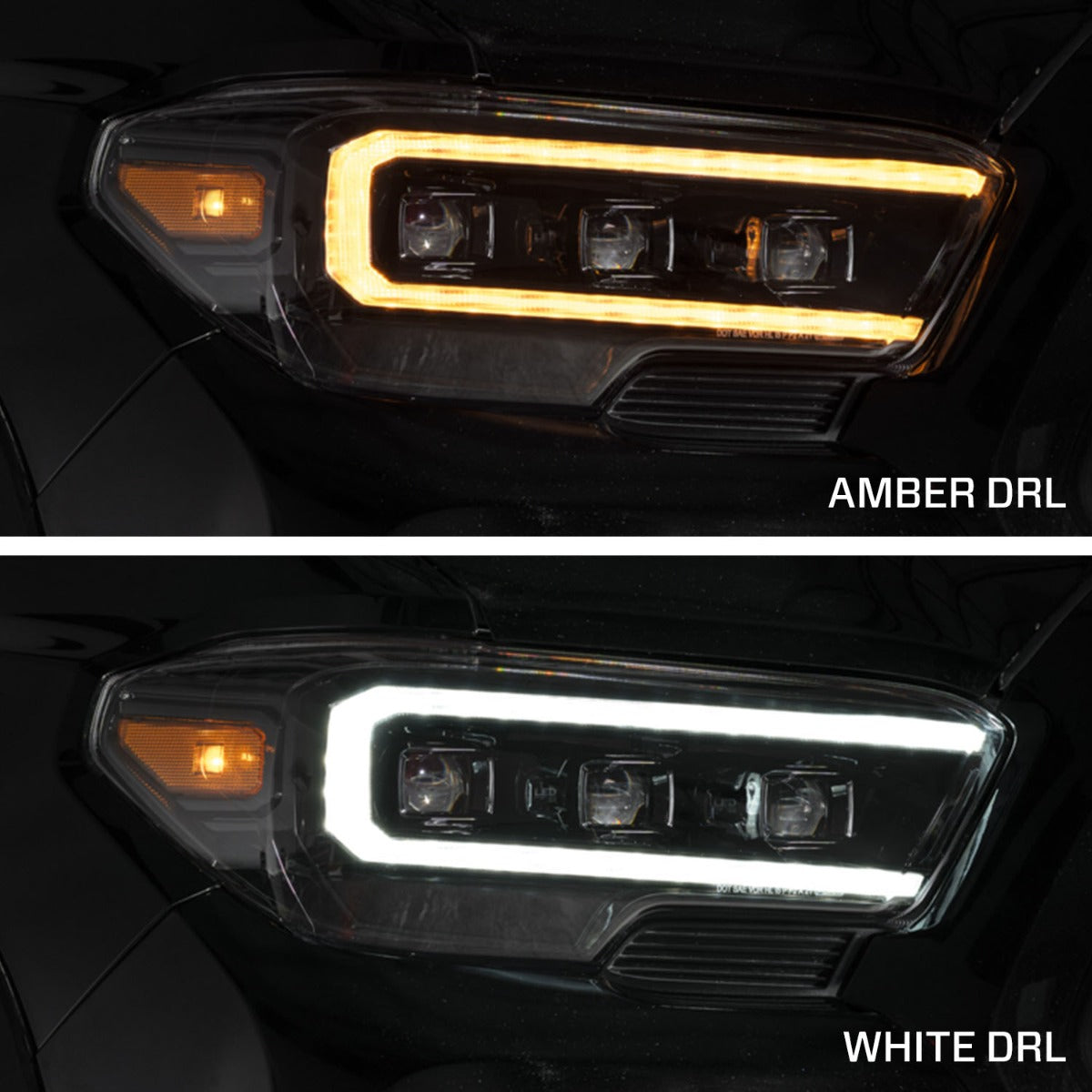 Form Lighting 2016-2022 Toyota Tacoma Sequential LED Projector Headlights Pair Form Lighting