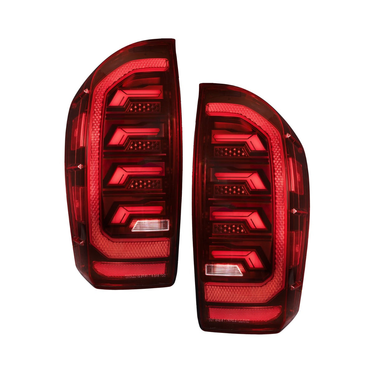 Form Lighting 2016-2023 Toyota Tacoma LED Tail Lights, Red Pair Form Lighting