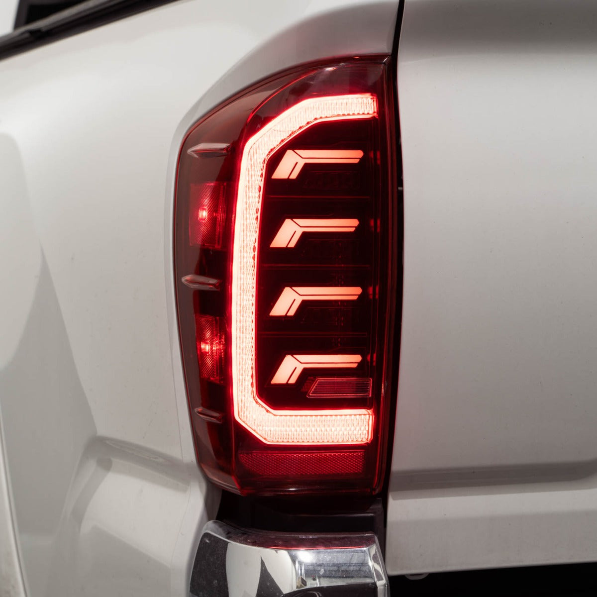 Form Lighting 2016-2023 Toyota Tacoma LED Tail Lights, Red Pair Form Lighting