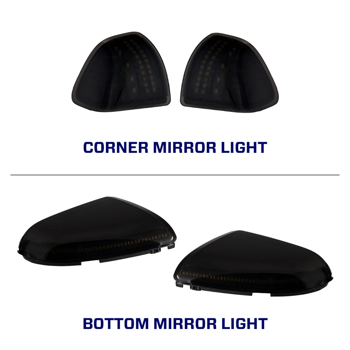 Form Lighting 2009 Ram 1500 LED Mirror Lights Bottom (Pair) Form Lighting