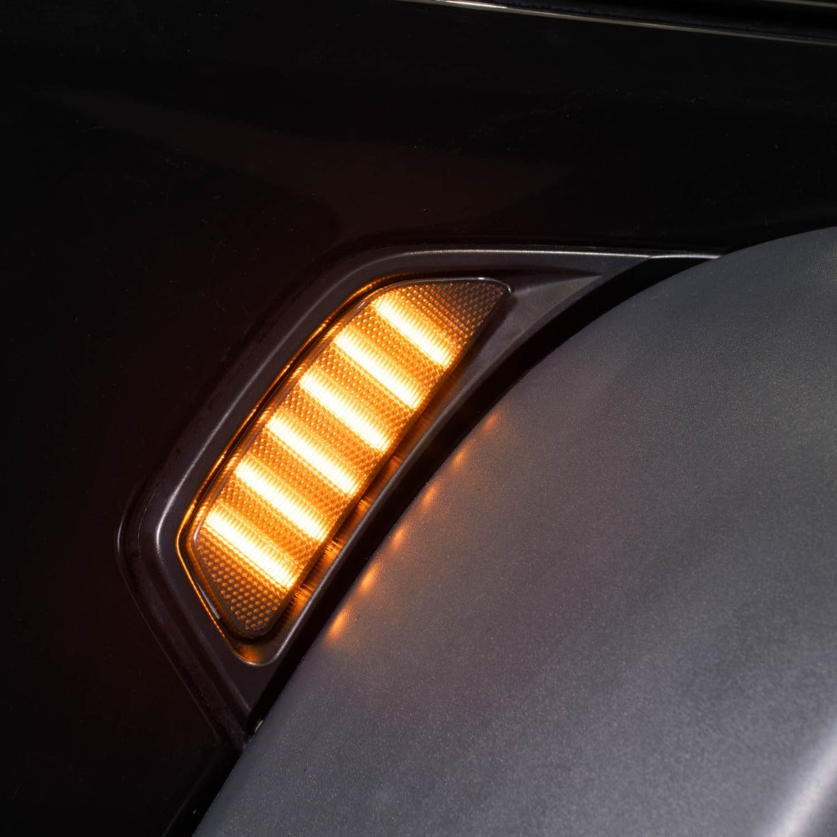 Form Lighting 2018-2023 Jeep JL Wrangler LED Fender Lights Pair, Smoke Form Lighting