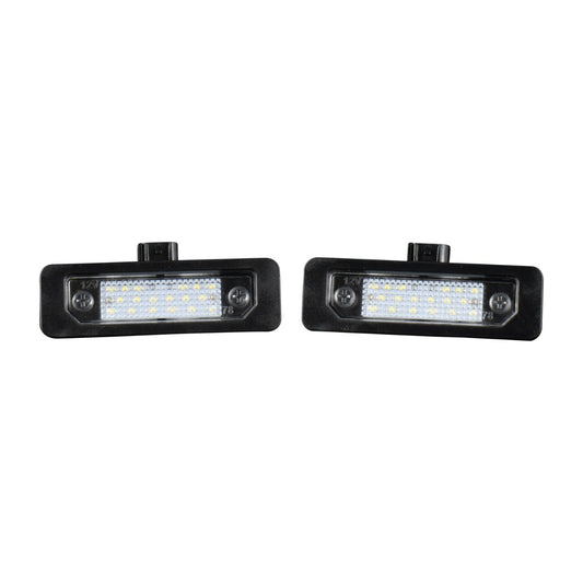 Form Lighting 2010-2014 Ford Mustang LED License Plate Lights Pair, Clear Form Lighting