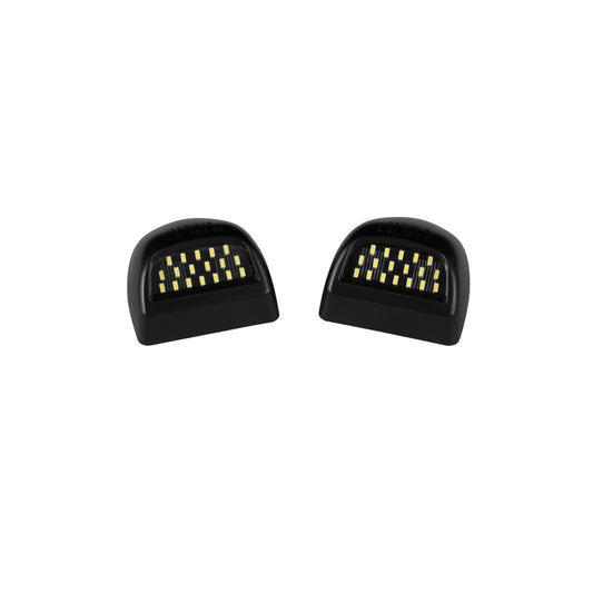 Form Lighting 2001-2013 GMC Sierra 2500/3500 LED License Plate Lights Pair, Clear Form Lighting
