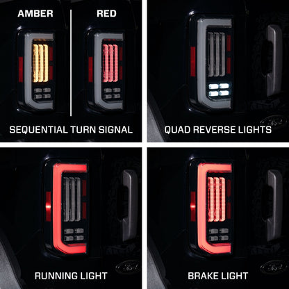 21-25 Ford Bronco LED Tail Lights (Pair) Form Lighting-7