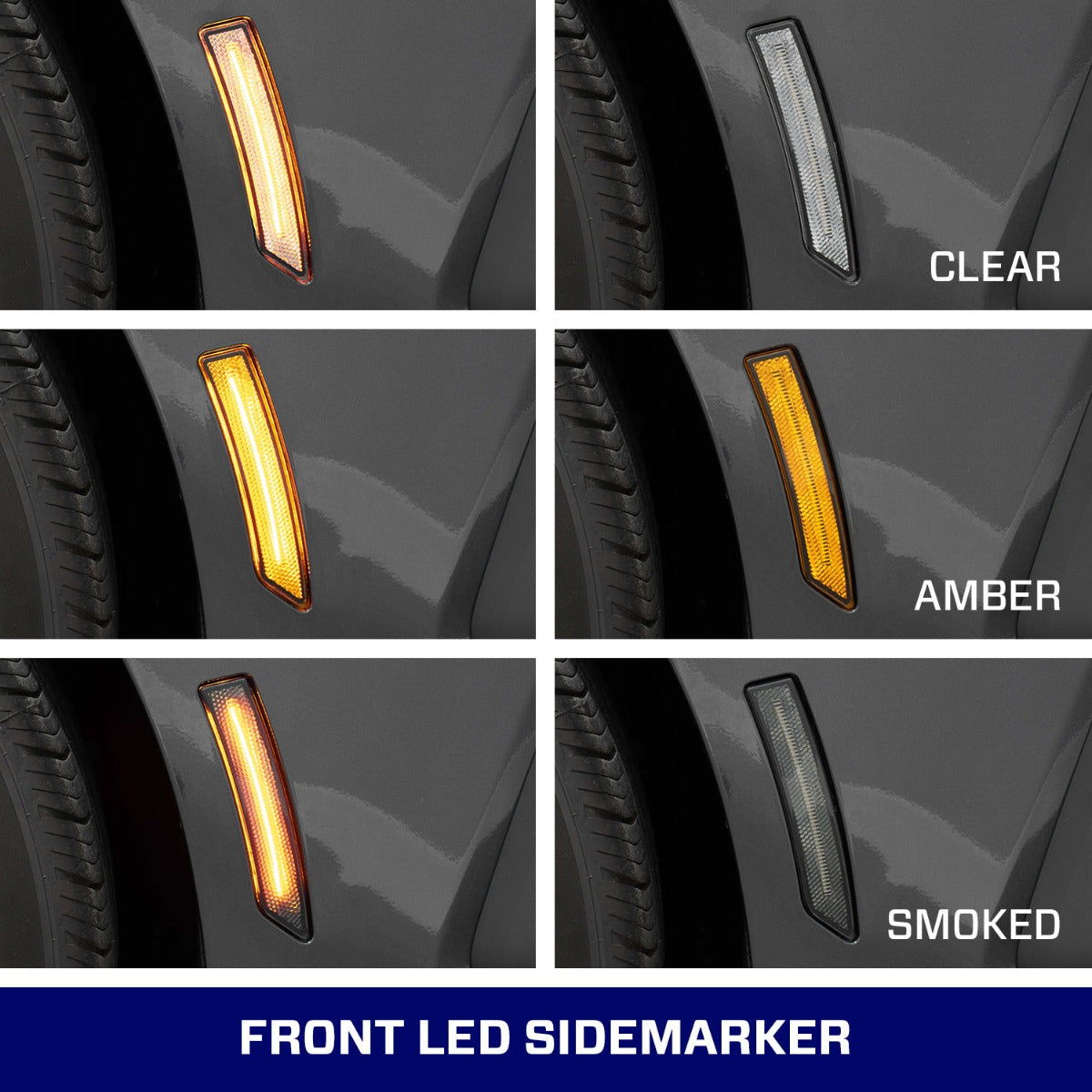 2024 Mustang LED Sidemarkers Set Form Lighting-22