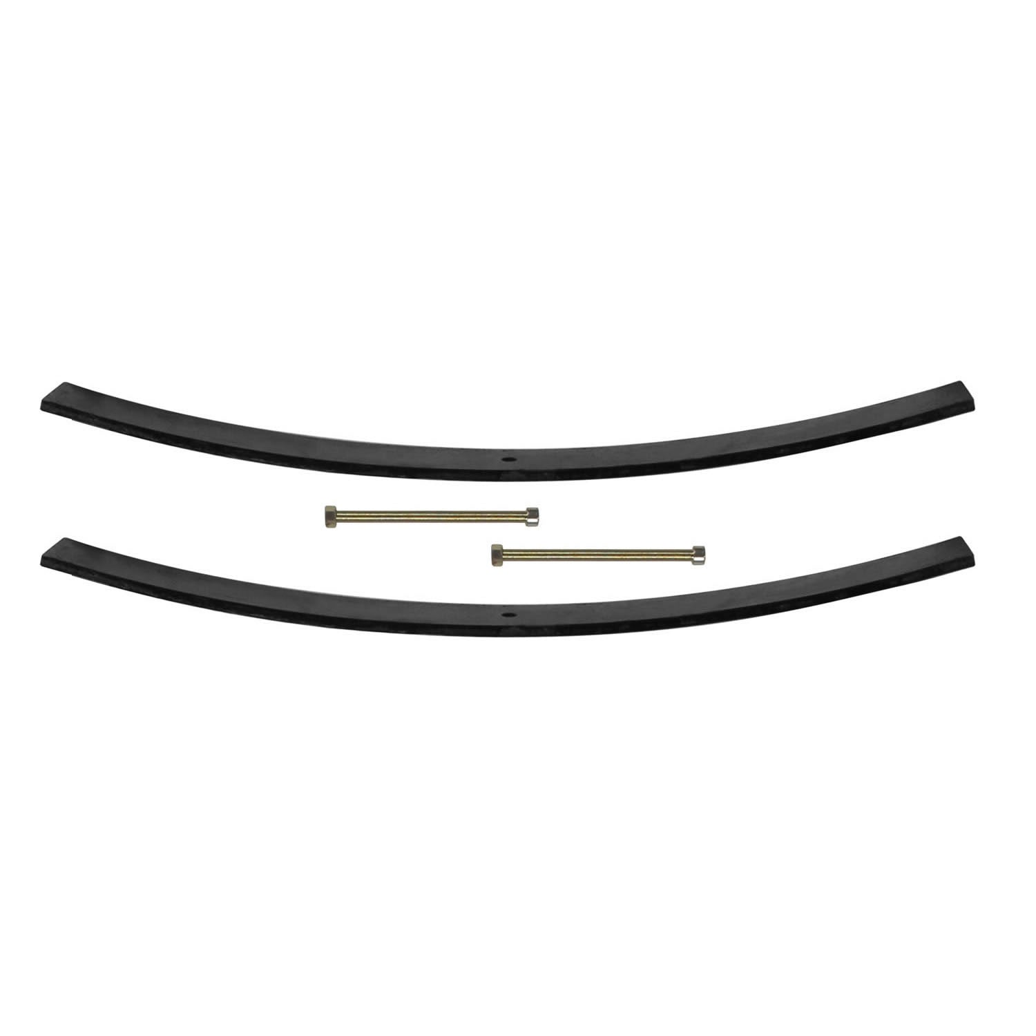 Fitted Leaf Lift Height 3.5-4 Inch For Use w/PN[J40R Softride Leaf Springs Pair 76-83 Jeep CJ5 76-86 Jeep CJ7 81-85 Jeep Scrambler Skyjacker