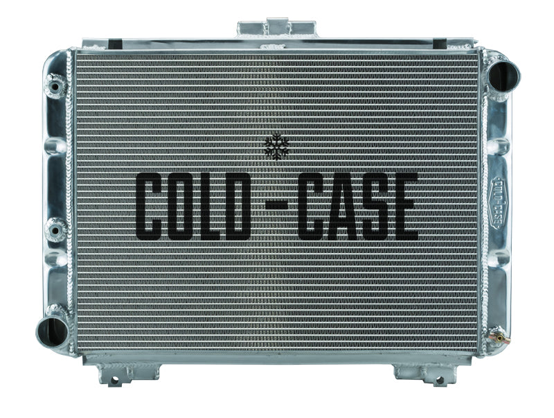 Cold Case Radiators 64 Galaxie Side Tank Aluminum Performance Radiator Cold Case Radiators