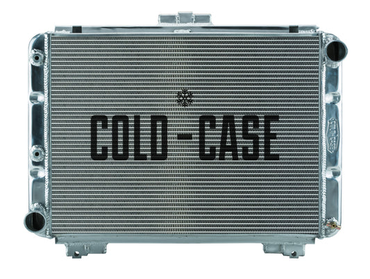 Cold Case Radiators 64 Galaxie Side Tank Aluminum Performance Radiator Cold Case Radiators