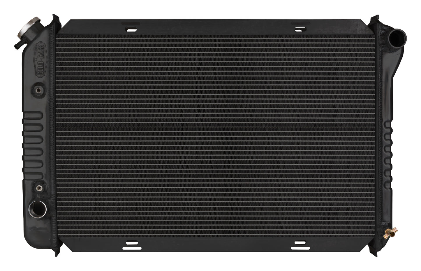 Cold Case Radiators 71-73 Ford Mustang Automatic Aluminum Radiator Black Night Rider Series Cold Case Radiators
