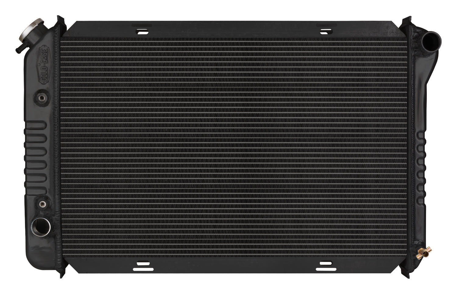 Cold Case Radiators 71-73 Ford Mustang Automatic Aluminum Radiator Black Night Rider Series Cold Case Radiators