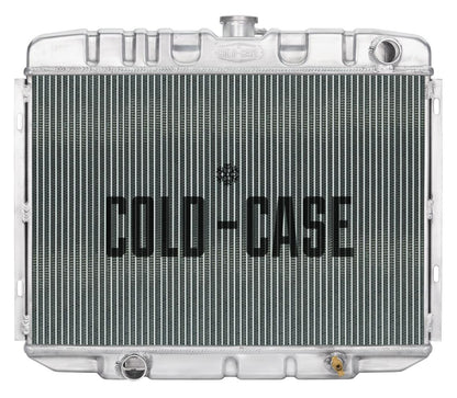 67-70 Mustang Coyote Swap 24 Inch Manual Aluminum Performance Radiator Cold Case Radiators-1